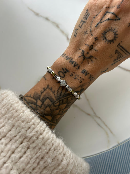Bracelet Howlite