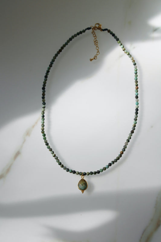 Collier Turquoise d'Afrique